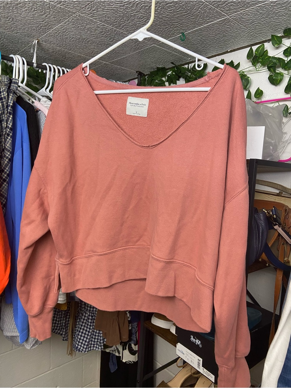 Abercrombie & Fitch Dusty Rose sweat Pullover